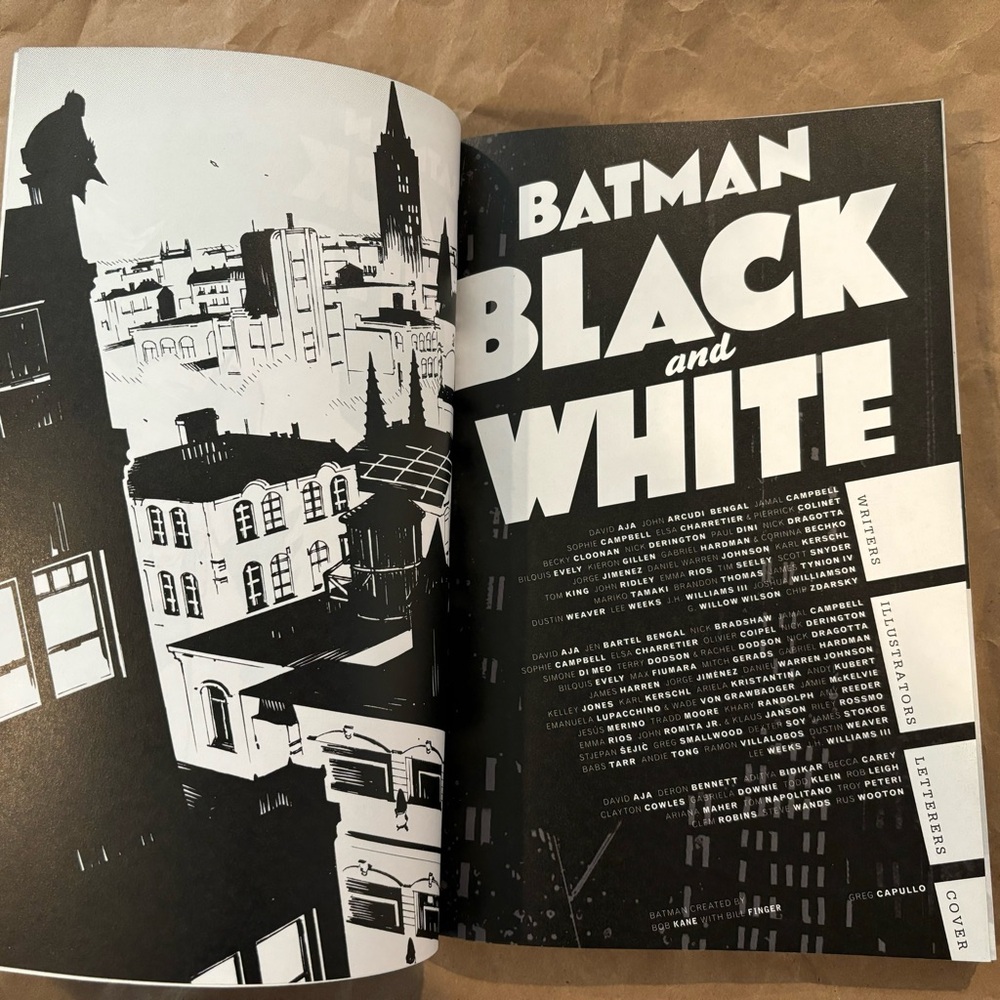 Batman: Black and White Comic - Picture 4 of 4